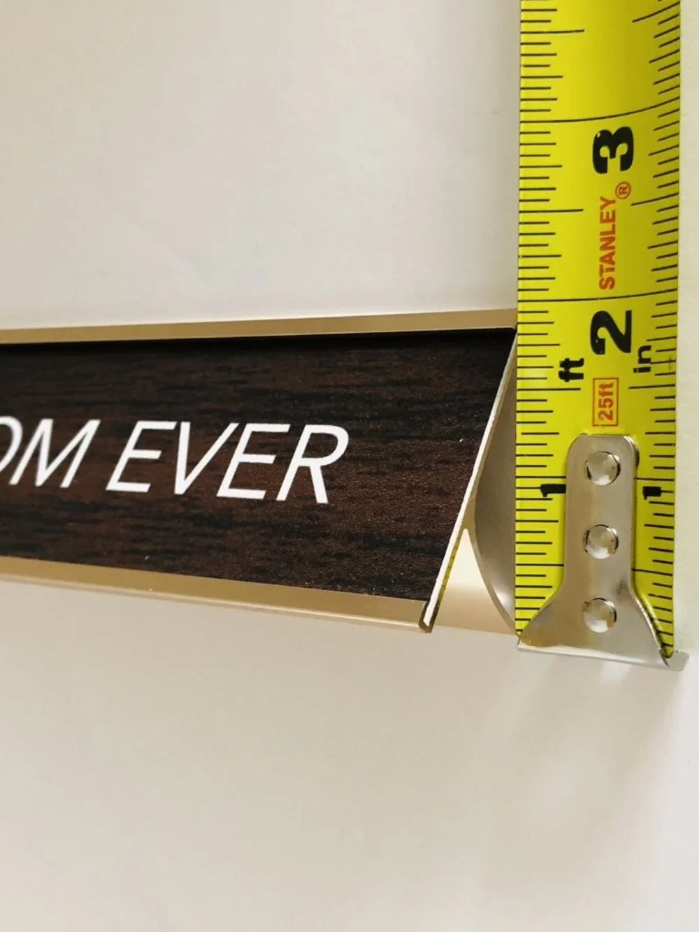 Best Mom Ever Desk Name Plate Aahs!! Engraving Gift Made in USA